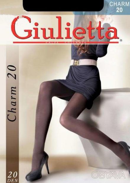 Прозрачные, однородные женские колготки с эластаном Giulietta Плотность DEN: 20 . . фото 1