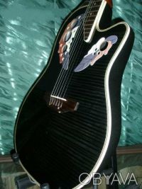 Срочно продам-обменяю электро-акустическую гитару  Feeling модель Ovation с фирм. . фото 3