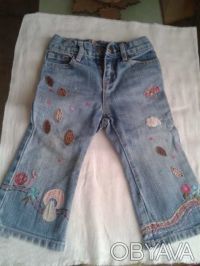Продам джинсы фирмы Baby Gap,б/у в отличном состоянии,на 1,5-2 года.Состав-100% . . фото 2
