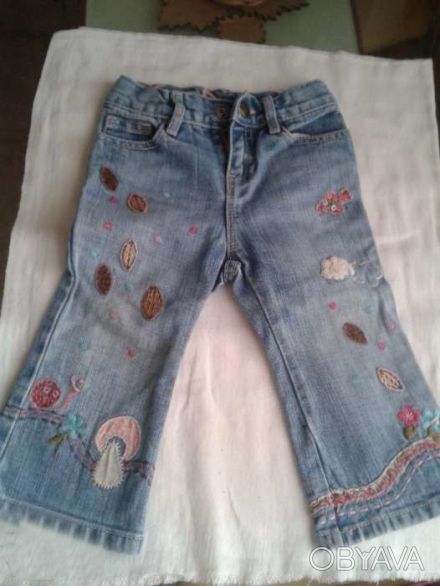 Продам джинсы фирмы Baby Gap,б/у в отличном состоянии,на 1,5-2 года.Состав-100% . . фото 1