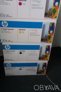 Картриджи HP ColorLaserJet Q6000A,Q6001A,Q6002A, Q6003A. Картриджи б/у. Оригинал. . фото 3