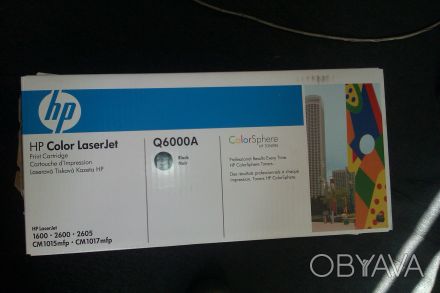 Картриджи HP ColorLaserJet Q6000A,Q6001A,Q6002A, Q6003A. Картриджи б/у. Оригинал. . фото 1