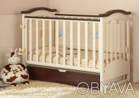 Детская кроватка ANGELO для новорожденных простая и удобная, изготовлена из 100%. . фото 4