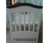 Детская кроватка ANGELO для новорожденных простая и удобная, изготовлена из 100%. . фото 3