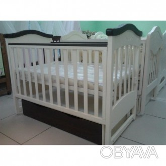 Детская кроватка ANGELO для новорожденных простая и удобная, изготовлена из 100%. . фото 1