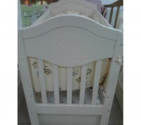 Детская кроватка ANGELO для новорожденных простая и удобная, изготовлена из 100%. . фото 5