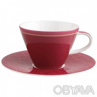 Яркий комплект из серии Caffè Club Uni состоит из чашки и блюдца. Объем чашки 22. . фото 3
