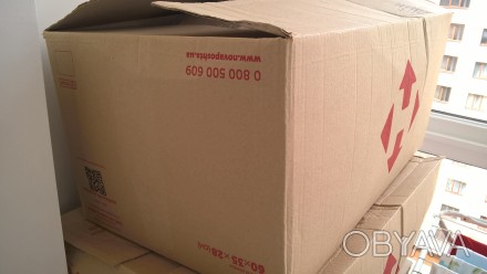 Ящики картонні для переїзду чи для зберігання речей. Упаковка нових ящиків, а та. . фото 1