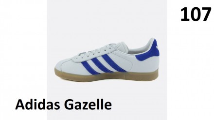 Adidas Gazelle
White/Blue
107 - для удобства и быстроты взаимопонимания запомн. . фото 2