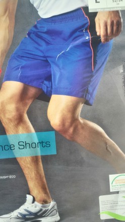 новые мужские спортивные шорты.Германия
цвет светло синий
100%полиэстер. подкл. . фото 2