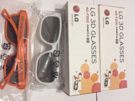 Продам 3D-очки LG LG AG-F200-1 компл.(2 пары) 150грн за компл. В наличии 2 компл. . фото 3
