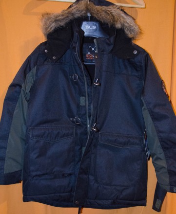 Очень теплая брендовая куртка парка Big Chill , привезена из США .Водонепроницае. . фото 7