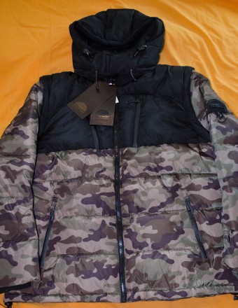 Очень теплая брендовая куртка парка Southpole Antarctic Expedition 4 в 1 , приве. . фото 7