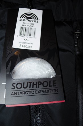 Очень теплая брендовая куртка парка Southpole Antarctic Expedition 4 в 1 , приве. . фото 11