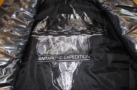 Очень теплая брендовая куртка парка Southpole Antarctic Expedition 4 в 1 , приве. . фото 12