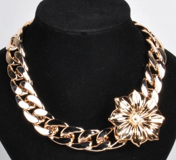 НОВИНКА! Стильное женское ожерелье в виде массивной золотой цепи, специальный ко. . фото 2