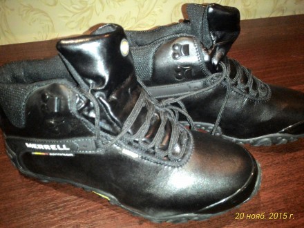 спортивные ботинки и полуботинки -merrell-gore-tex,vibram,осень-зима.кожанные,за. . фото 9