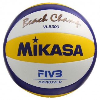 Волейбольный мяч Mikasa VLS 300 для пляжного волейбола 100% оринал . 
CМОТРИТЕ . . фото 2