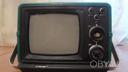 Телевизор советский переносной SILELIS 402D-1 нерабочий, корпус металлический. . фото 1