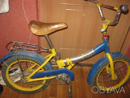 Продам детский велосипед, подходит и для девочки и для мальчика. основной цвет ж. . фото 1