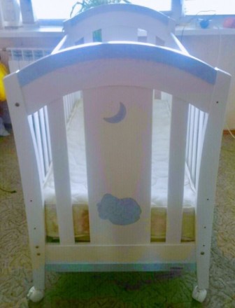 Детская кроватка Trama Luna предназначена для детей от рождения до 4 лет. Кроват. . фото 5