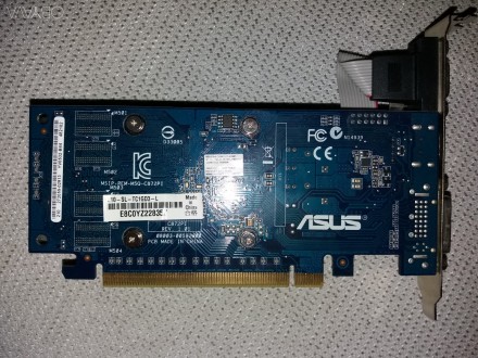 Продам рабочую видеокарту Asus GeForce 210 SILENT (210-SL-TC1GD3-L). Покупалась . . фото 6