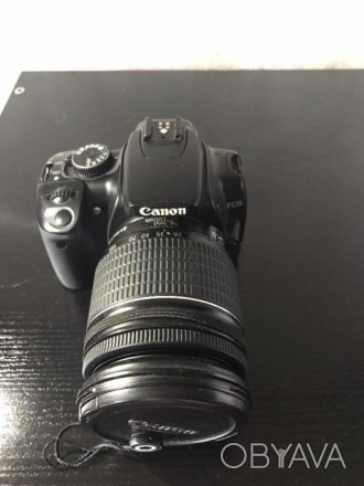 Продам фотоаппарат Canon EOS 400D + объектив Canon 28/200 mm состояние на тверду. . фото 1