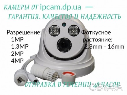 Все товары на ipcam.dp.ua Камеры в наличии. При заказе от 2-х камер доставка бес. . фото 1