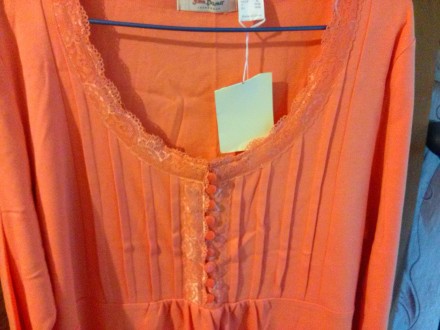 Продам женскую кофточку, нежного персикового цвета. Новая, размер 54-56. Все воп. . фото 4