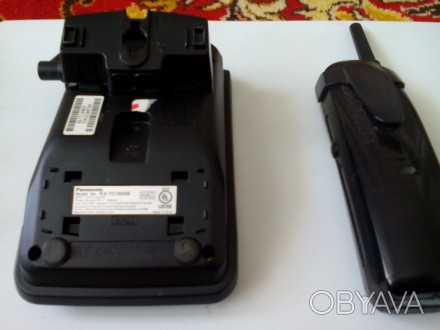 Радиотелефон Panasonic модель KX-TC1484B в комплекте база, трубка, блок питания,. . фото 1