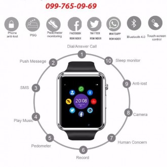 Smart Watch A1 - новая модель часов в стиле apple watch Умные часы Smart Watch A. . фото 4