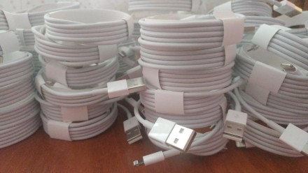 Новый 100% оригинальный кабель lightning usb для iPhone iPad iPod Подходит всем . . фото 2