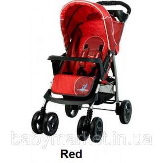 Прогулочная коляска Caretero Monaco подходит деткам от полугода и весом до 15 кг. . фото 3