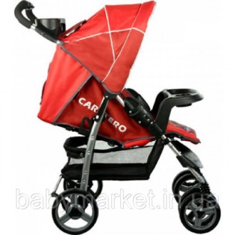 Прогулочная коляска Caretero Monaco подходит деткам от полугода и весом до 15 кг. . фото 4
