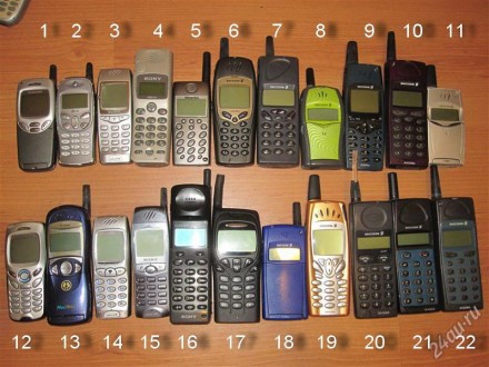 Продаю мобильные телефоны 90-х годов на запчасти и восстановление.
Есть много м. . фото 2