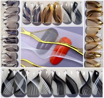 Наборы для дизайна ногтей декор - 3шт. Сайт: https://citymanik.com.ua/ 
 Viber 0. . фото 2