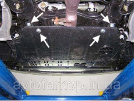 Номер по каталогу 1.0076.00Защита двигателя КПП и радиатора Nissan Maxima VІ (20. . фото 4