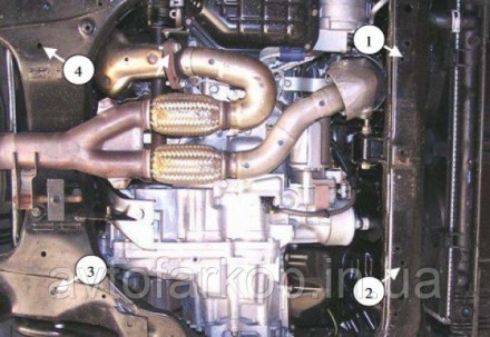 Номер по каталогу 1.0076.00Защита двигателя КПП и радиатора Nissan Maxima VІ (20. . фото 6