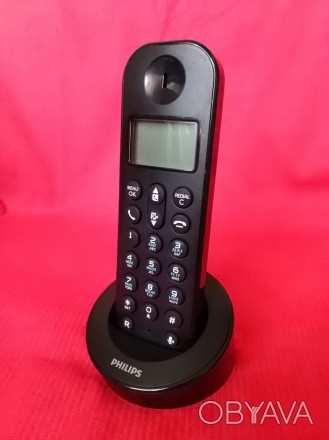 Продам радиотелефон Philips D 120. Телефон приятен в пользовании. Имеет чистое з. . фото 1