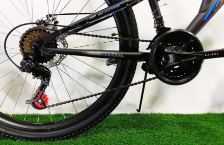Скоростной двухподвесный велосипед Azimut Blaster 26 D предназначен для езды по . . фото 6