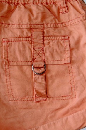Яркие оранжевые шорты ЕХ10 с подворотами, р. 152 (12 лет).
Состав - хлопок 100%. . фото 6