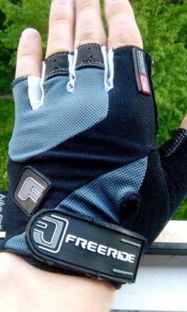Качественные летние перчатки для велосипеда Верх из лайкры с хорошей вентиляцией. . фото 2
