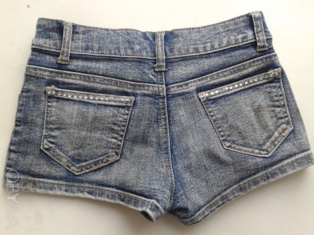 Шорты джинсовые Denim Co для девочки 10-11 лет. ПОТ – 33 см, ПОБ – 37 см, длина . . фото 3