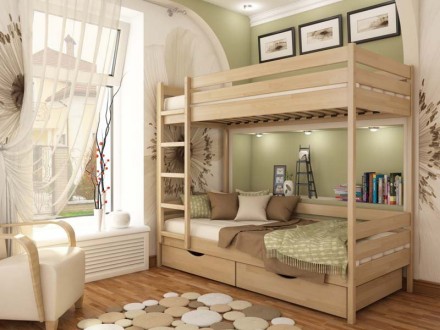Компактная, натуральная и лаконичная, кровать «Нота» идеально подойдет детям и п. . фото 9