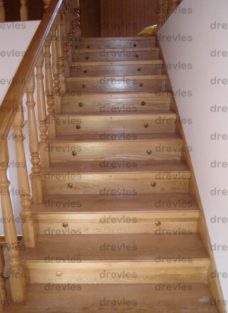 Предлагаем услуги по изготовлению деревянных лестниц под ключ (сосна, ольха, ясе. . фото 4