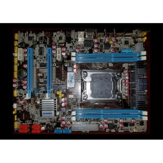 Комплект включает в себя:
- Материнская плата Huanan X79 LGA2011
- Процессор I. . фото 5