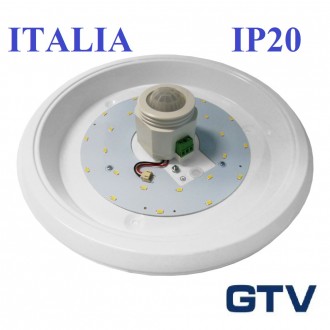 LED светильник ITALIA с датчиком движения
Степень защиты (IP): 20 
Рабочие нап. . фото 3