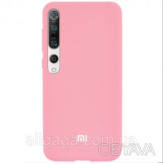 Чехол Silicone Cover Full Protective (A) для Xiaomi Mi 10 / Mi 10 Pro (Фиолетовы. . фото 1