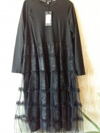 Продам шикарное платье в стиле Бохо /фабрика Китай/. Размер M-L. Длинна платья 1. . фото 2