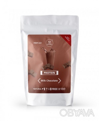 Протеиновым коктейлем "Шоколад" можно заменить 1-2 полноценных приема пищи или п. . фото 1
